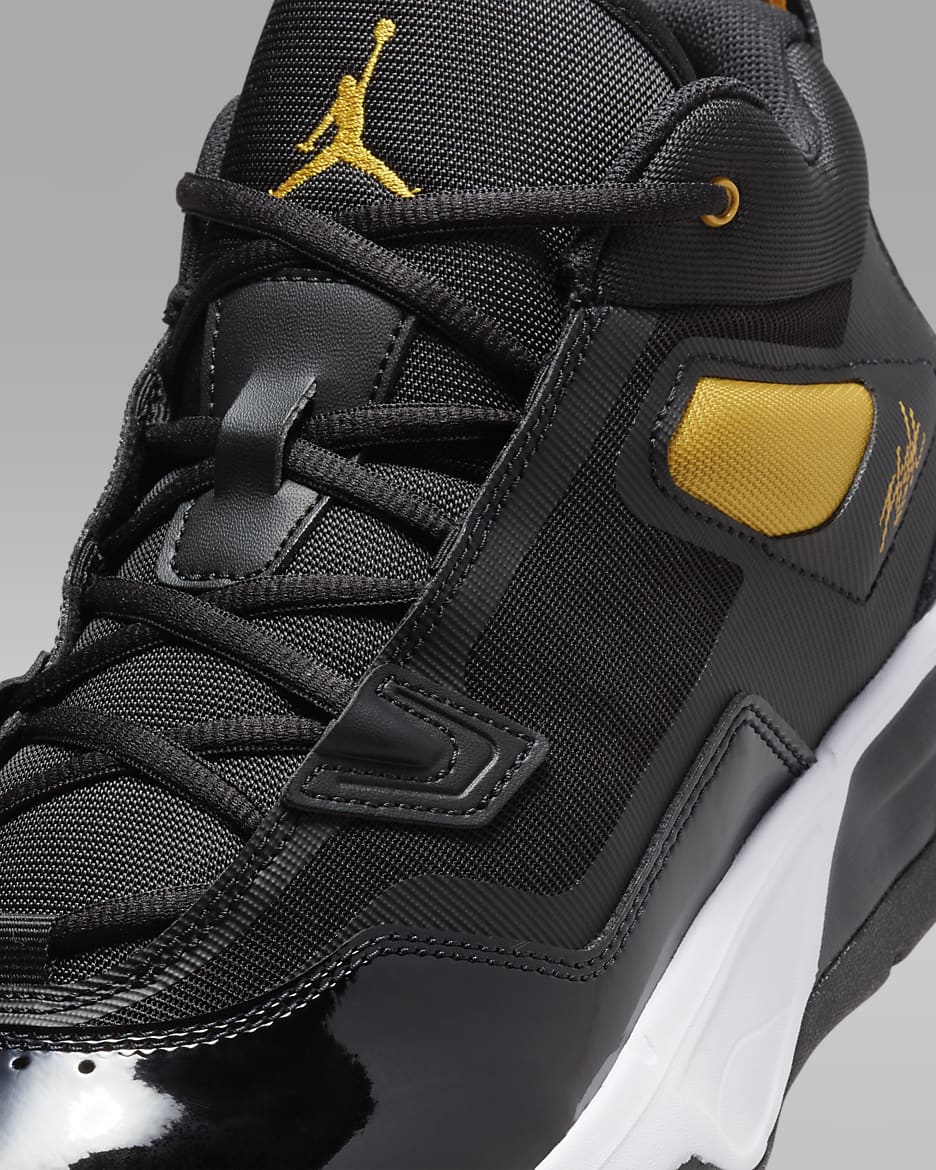 Black jordans mens shoes top